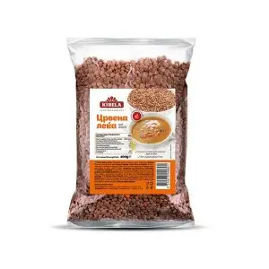 Kibela црвена леќа 400г
